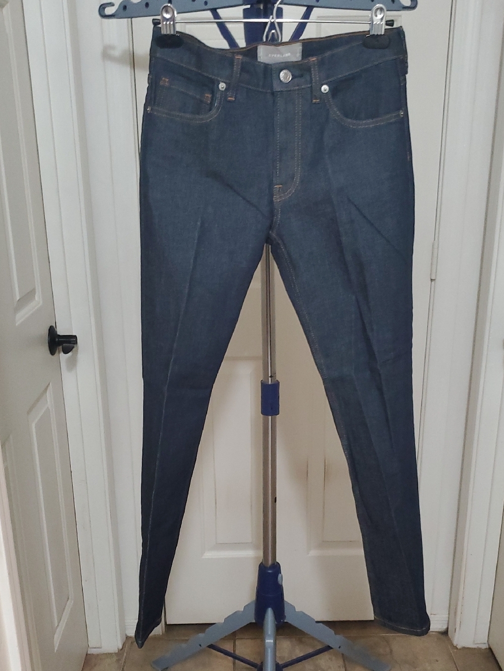 Everlane Men's Skinny Jeans in Dark Indigo